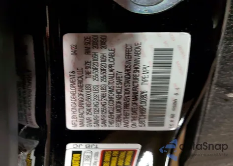 2023 Acura Rdx A-Spec from USA, damaged, VIN 5J8TC1H68PL008876